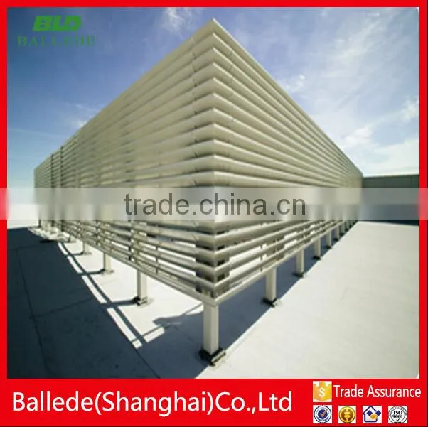 hot sale high quality aluminum louver roof equipment screens