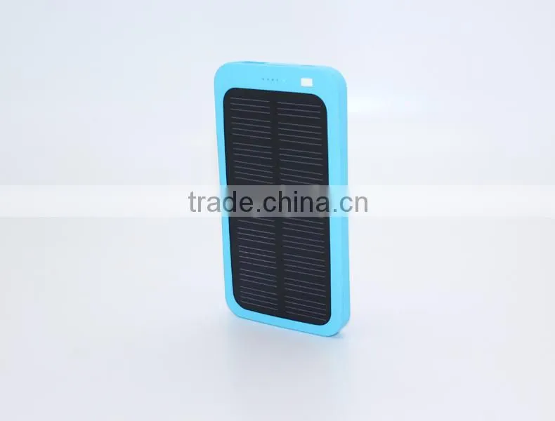 Online shopping solar power bank for smartphone, portable power supply for smartphone