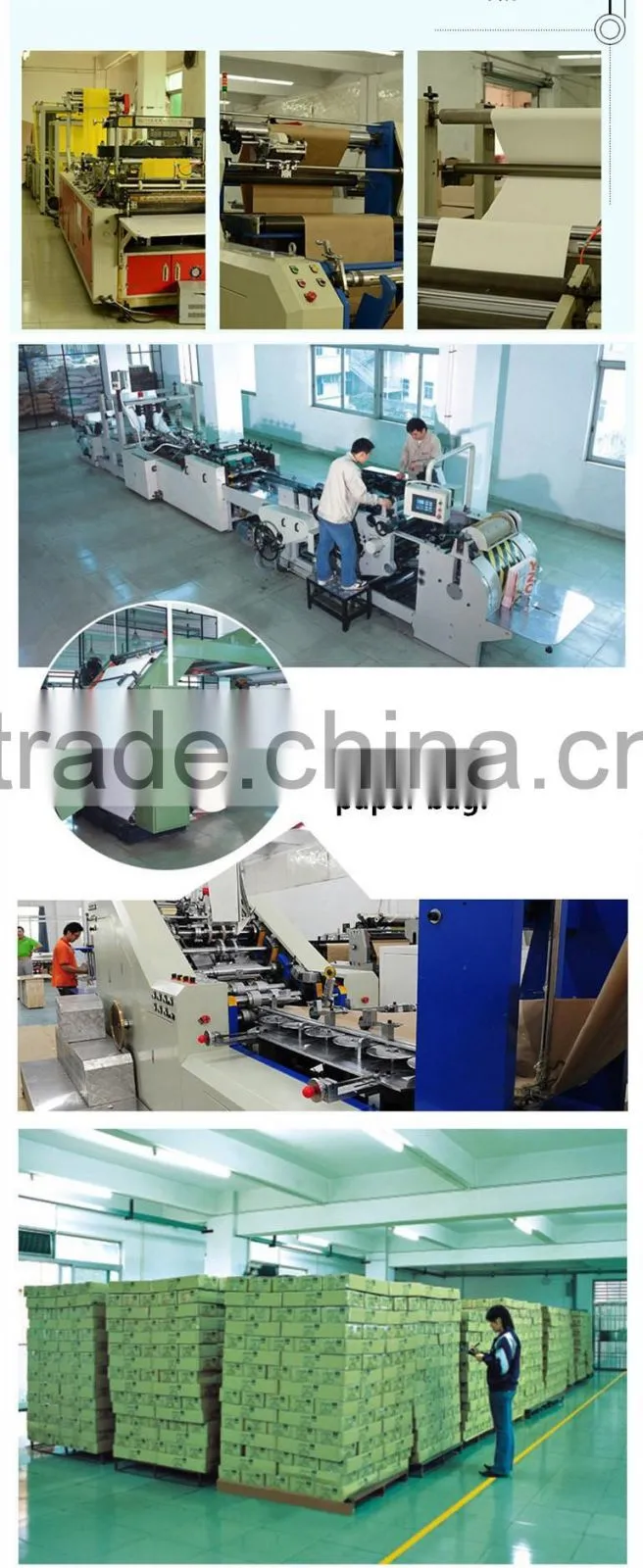 Ivory board paper bag ,shopping bags,promotion bag ,rope handle , customized printing is welcome