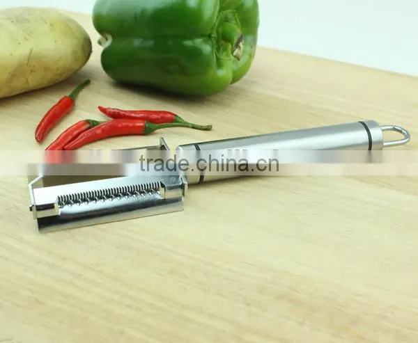 2016 New Unique Design 2 in 1 Manual Dual Julienne Peeler