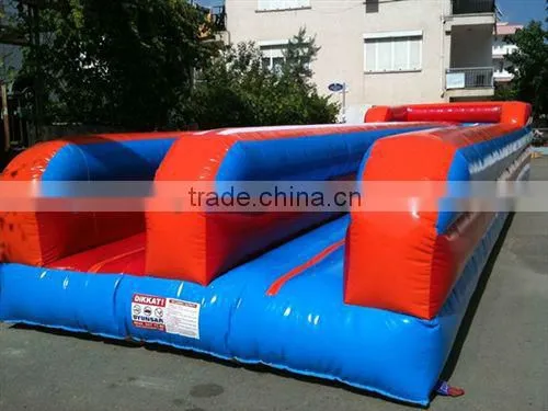 2 people for family game inflatable bungee run for sale