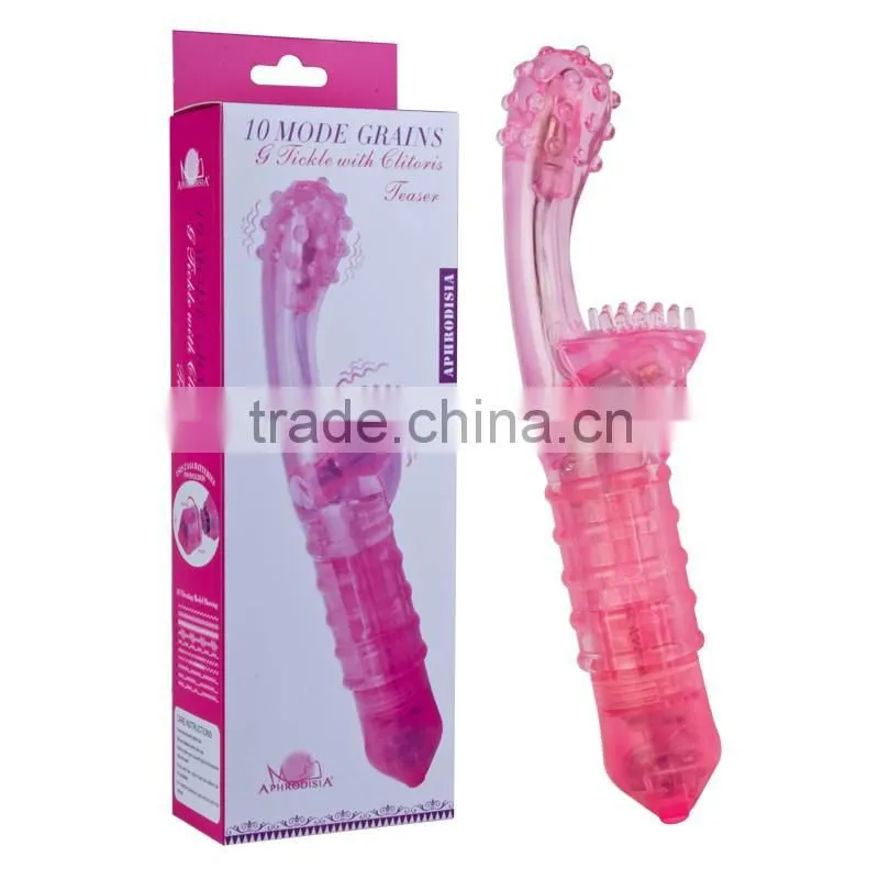 promotional soft sex vibe 10 mode grains vibrator for women