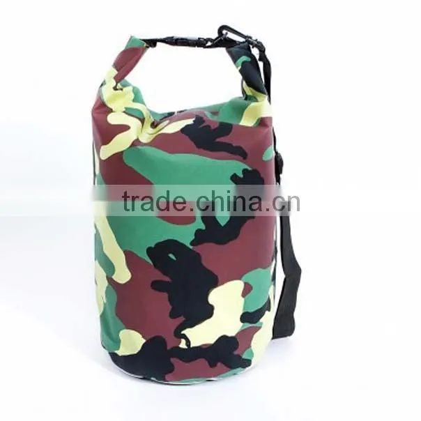 Hot sale tactical camouflage outerdoor waterproof pvc dry bag