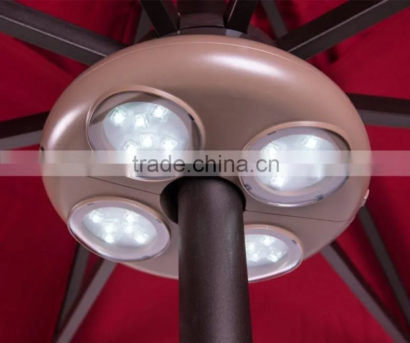 SELF-ADJUSTABLE CLAMPS AND RECHARGEABLE SOLAR UMBRELLA OR TENT LED LAMP WITH RECHARGEABLE BATTERIE AND HANGING HOOK