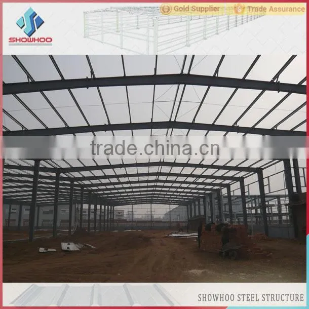 galvanized design steel structure frame workshop made in china