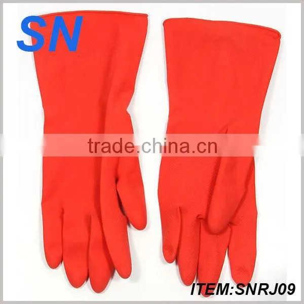 high qualit cheap household wholesale yellow housewife latex gloves