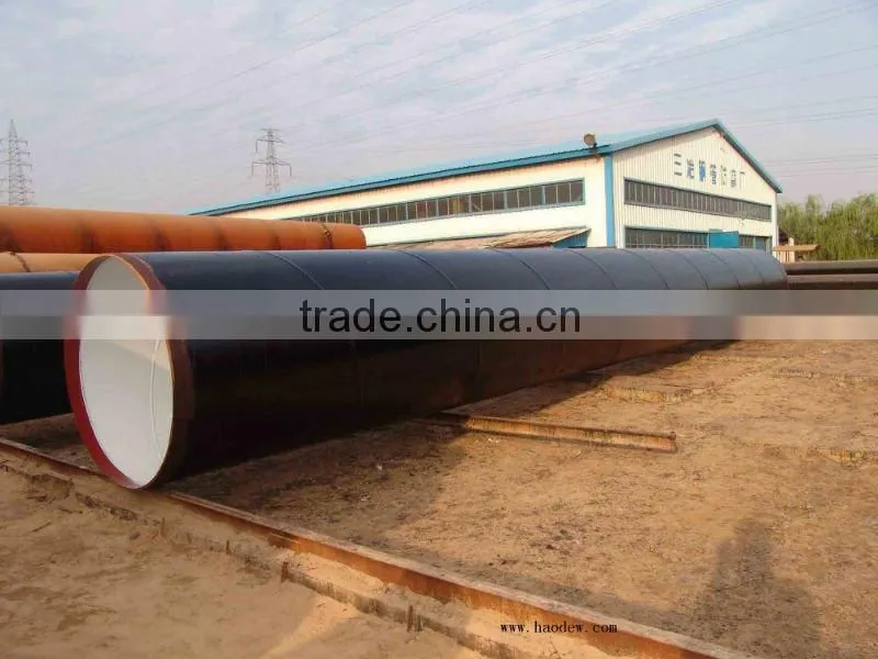 3PE/EP coated steel pipe