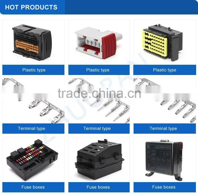 927890-2 Auto cable socket terminal for automobile