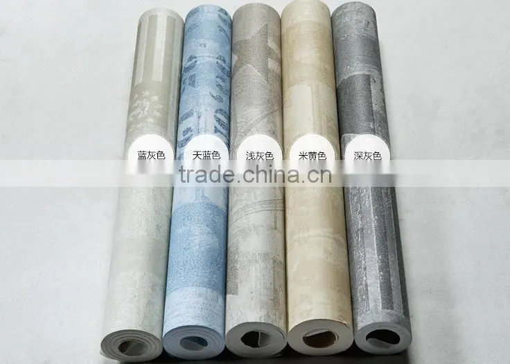 fabric wallpaper leaf design waterproof wallpaper