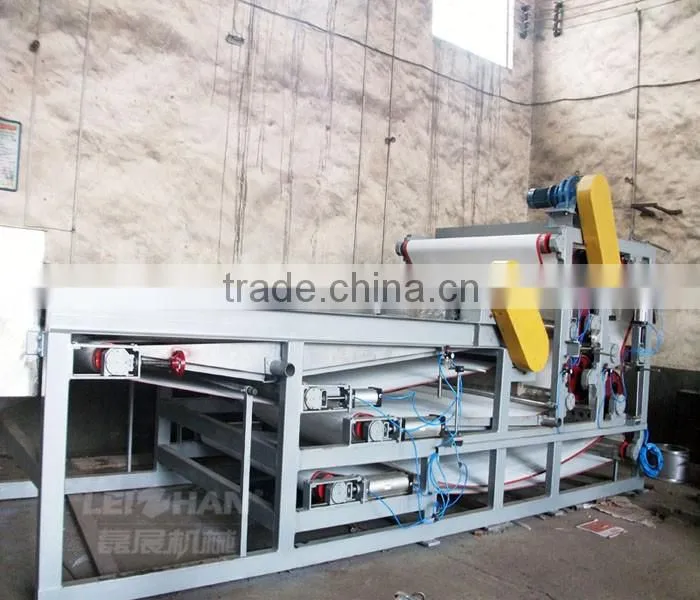 Dewatering screw press for paper making plant