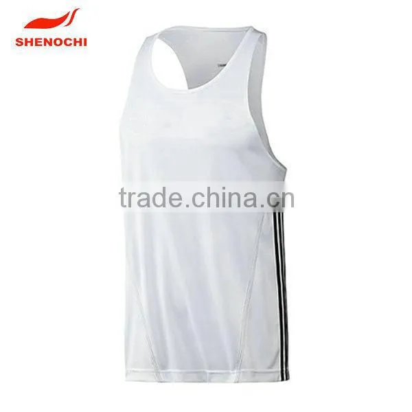 Simple comfortable blank with your design oem sports running vest