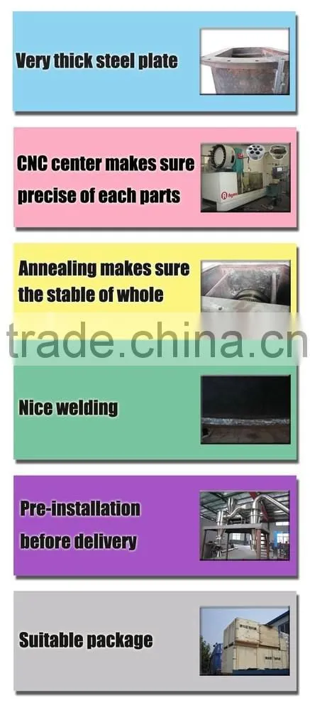 Calcium carbonate air classifier
