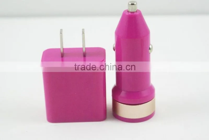 1 set CN 2 in 1 kit charger 1 pcs EU/US Plug +1pcs Car charger Kit for iPhone 4 4S 3GS 3G iPod Touch