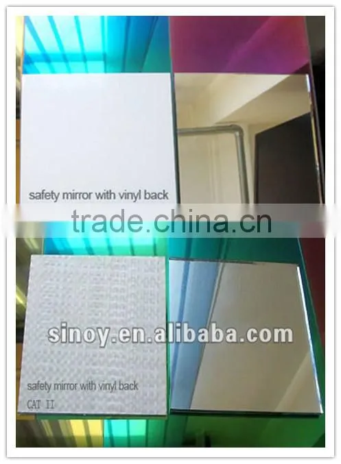 3mm 4mm 5mm frameless waterproof hang on door mirror, hanging deco, hanging mirror