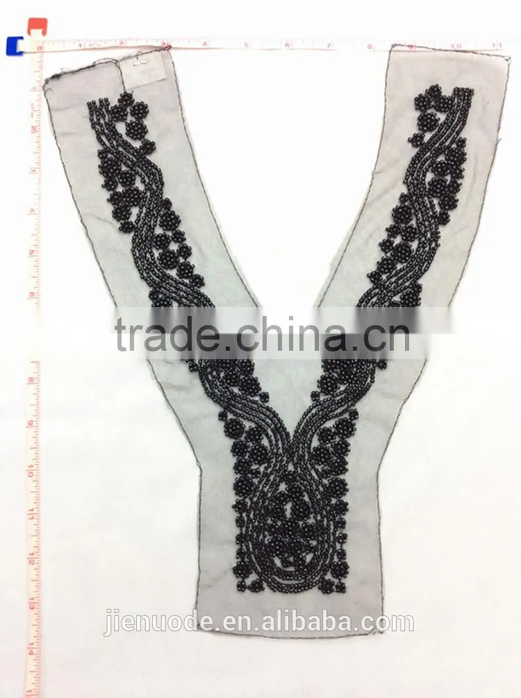 Alibaba Gold Supplier Beaded Patch For Garment