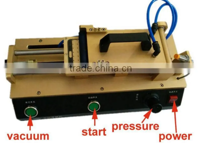 Factory direct sales mobile phone OCA Glass vacuum oca lamination/sticker machine FOR lcd GLASS