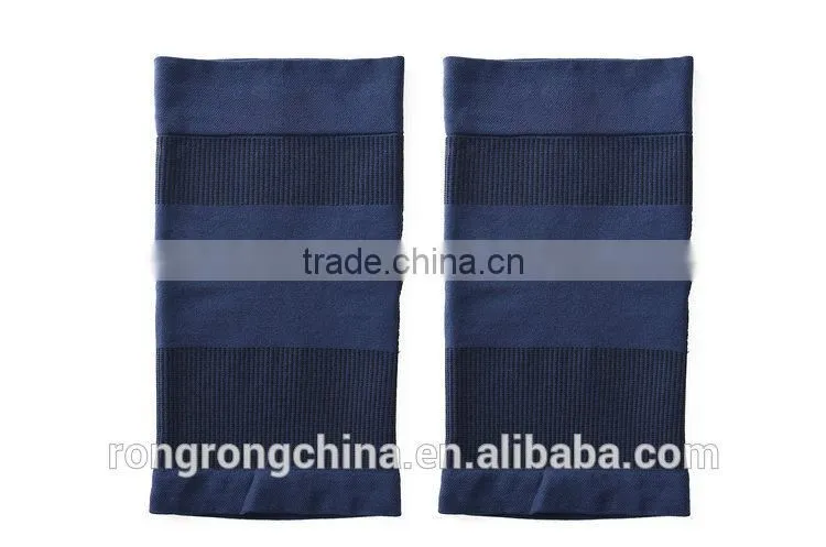 Fashion Navy Basketball Leg Sleeve Jacquard Compression Knee Sleeve For Sports