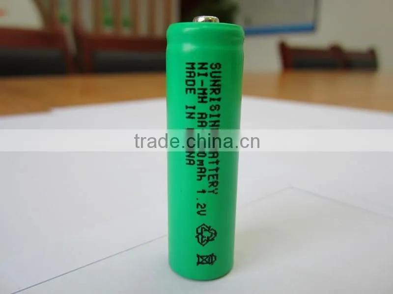 1.2v Ni-MH AA1100mAh rechargeable battery