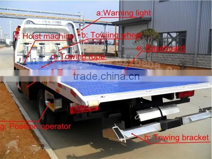 China hubei FAW tow truck for sale