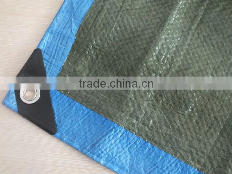 Tarpaulin Covers Blue/Olive Green Waterproof Plastic Tarp China Manufacturers