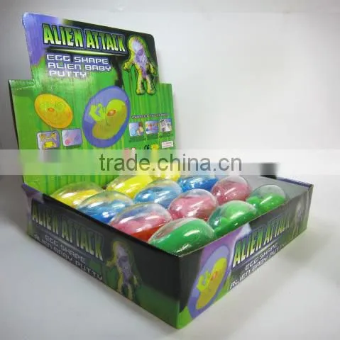 novel galaxy putty slime toy alien egg toy crystal slime alien baby slime toy