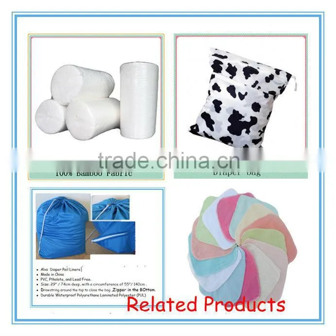 Alvababy New Product For 2015 Bamboo Resuable and Waterproof Training Pants Baby