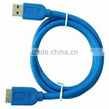 White Micro USB 3.0 Cable