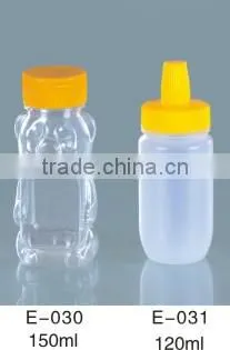 150ml PETplastic Honey bear bottles