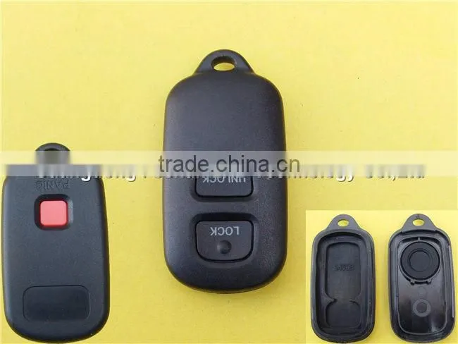 Factory OEM 3 button keyless entry remote key fob shell case for Toyota key cover