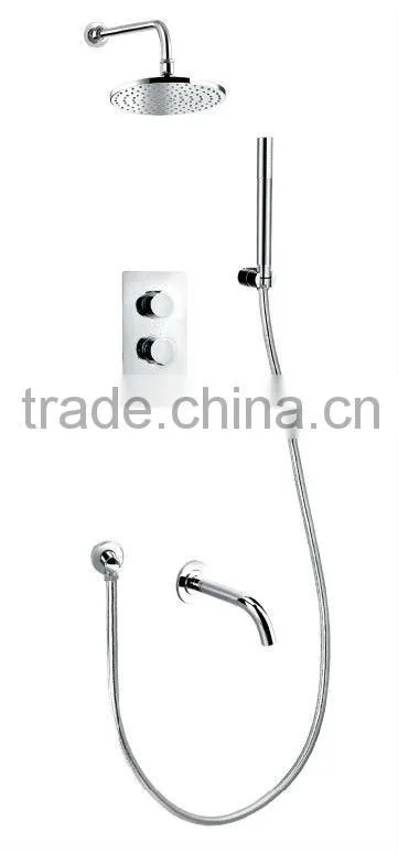 Square Acrylic Shower Bathtub with Bath Screen