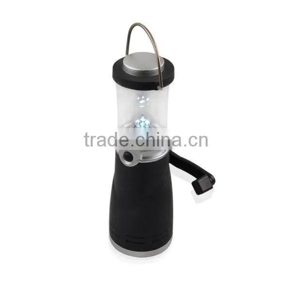 Self-Sufficient 4 LED Crank Rechargeable Led Lantern