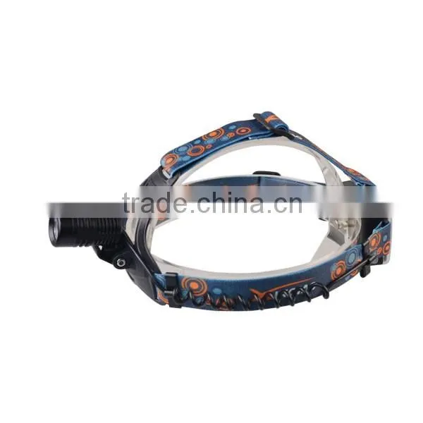TOPCOM 1200 Lumens Genuine XML T6 LED Headlamp AA Battery