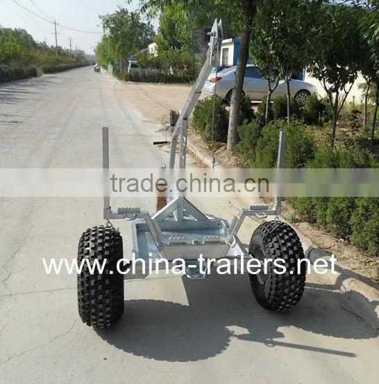 ATV Timber Trailer With Crane