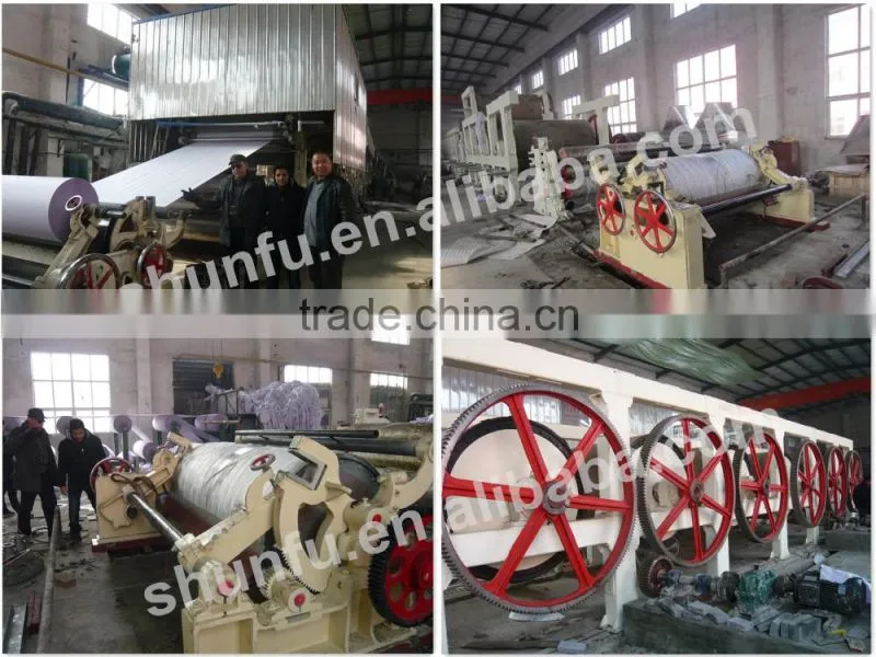 Qinyang Shunfu office a4 copy paper making machine