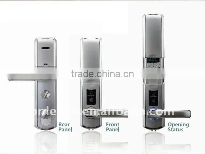 fingermark lock and fingerprint lock system