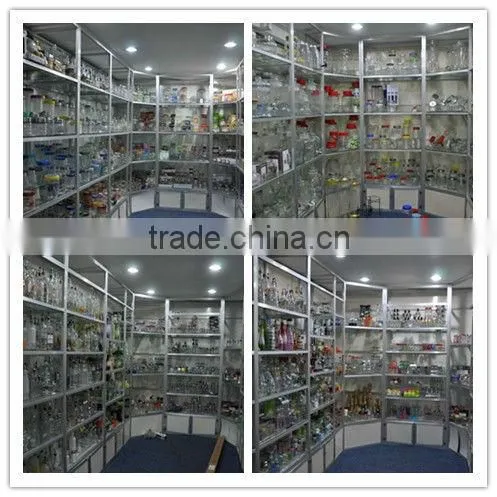 55ML glass canister with stainless steel coated glass for storage