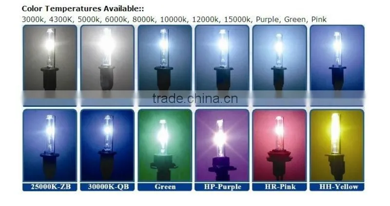 Super hot H4 hi lo hid xenon bulb