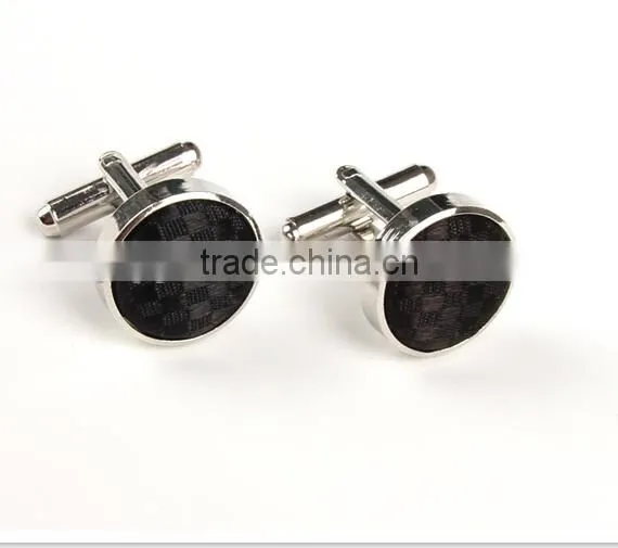 Personalized zinc alloy cufflinks grace diamond cuff link button