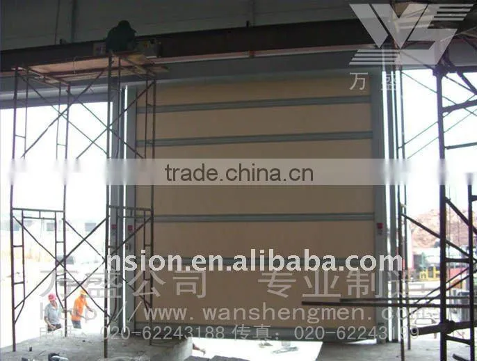 automatic high speed fold up door