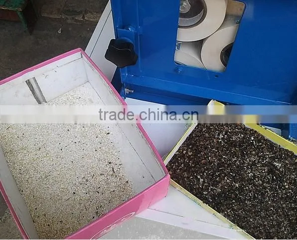 Top quality buckwheat shelling machine with reasonable price