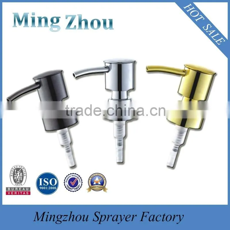 MZ-wholesale hot design high level 24/410 bathroom plastic lotion pump soap lotion pump/pump spray