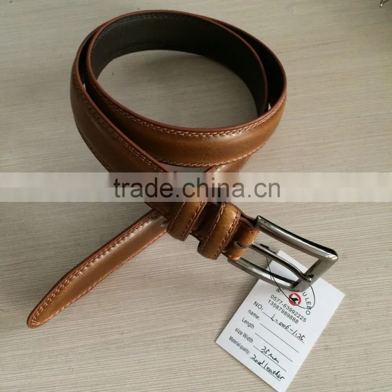 wenzhou PU bonded leather man belt