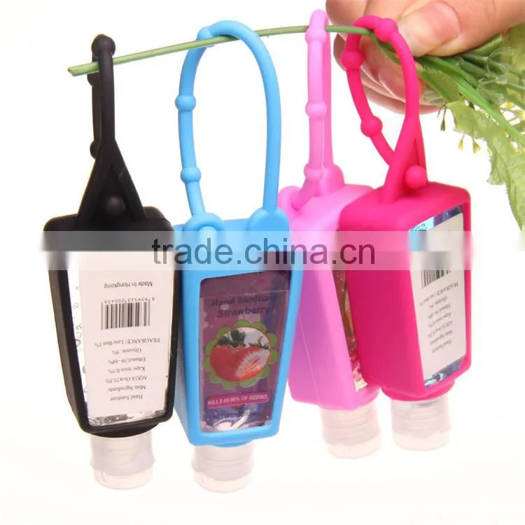 Silicone sanitizer bottle silicone perfume bottle sleeve