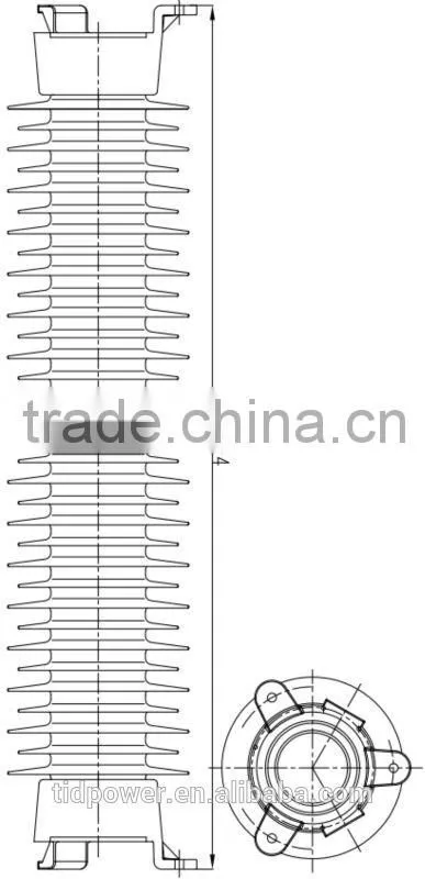 High Voltage Composite Hollow Insulator