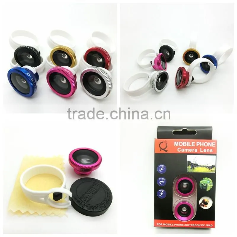 180 degree fish eye lens with clip,fisheye lens mobile,mobile phone camera lens