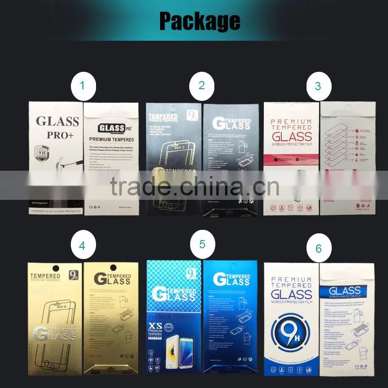 9H 2.5D 0.3mm Clear Tempered Glass Screen Protector for VIVO X3