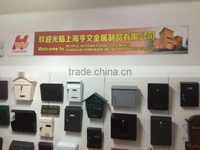 Aluminium mailboxes for houses