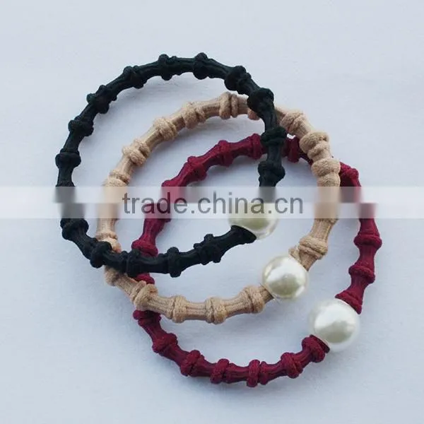pearl knot design decorative girls hair bands for girls