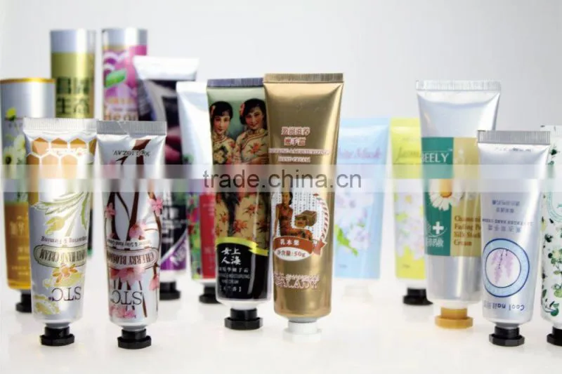hand cream tube cosmetic tube package