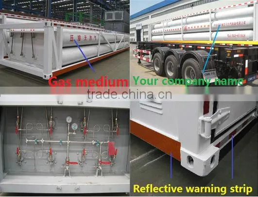 I5 CNG tube trailer, non- stationary, for all kinds of gas refueling stataions